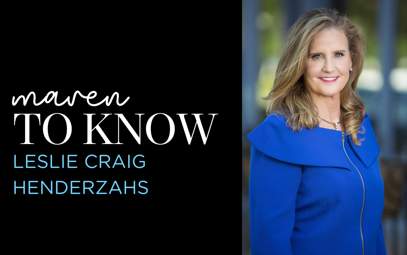 Maven to know: Leslie Craig Henderzahs