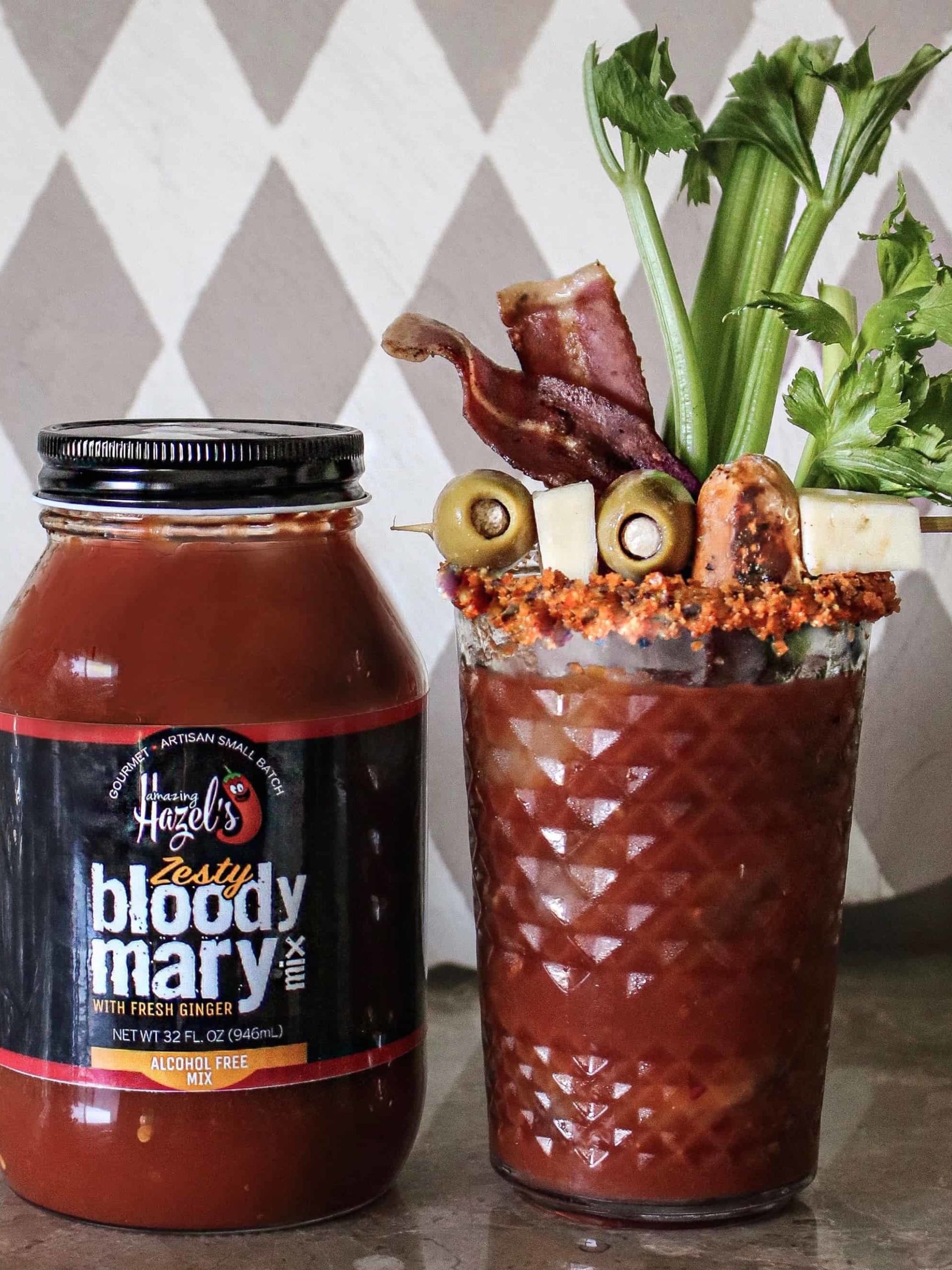 bloody mary and mix