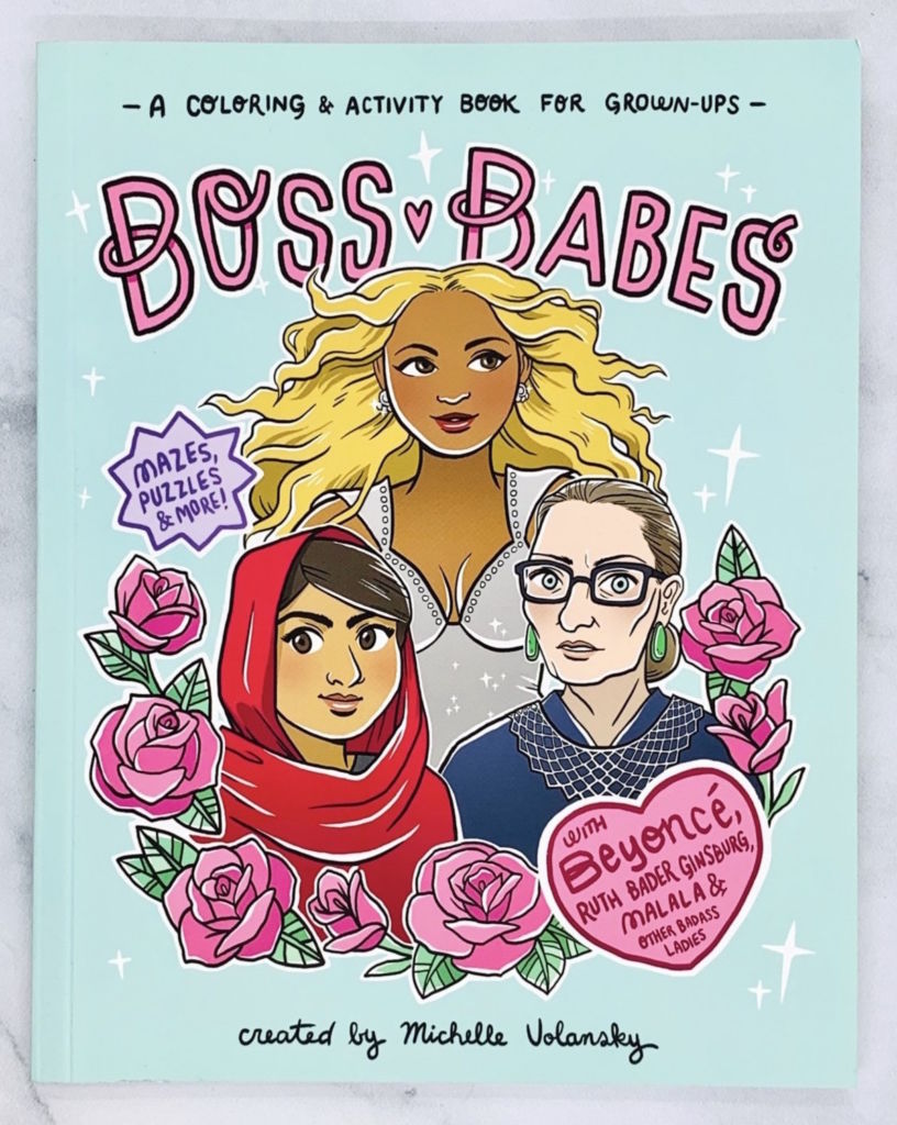 boss babes coloring book