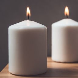 candles burning