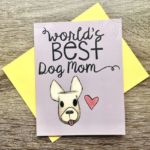 Homespun Dog Mom Card