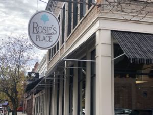 Rosie's place storefront