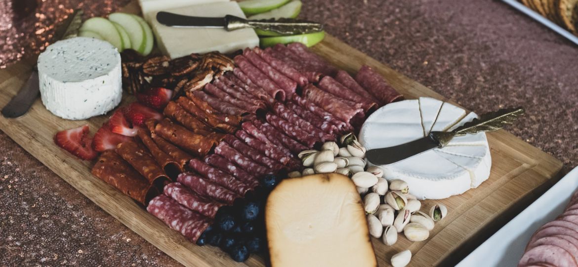 A charcuterie board example