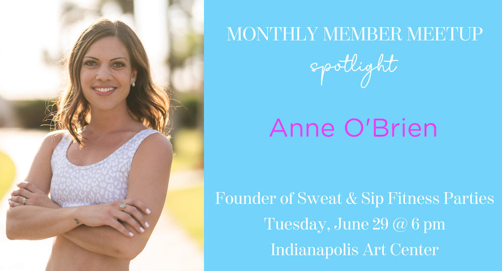 Monthly Member Meetup Sweat and Sip- Sweat and Sip