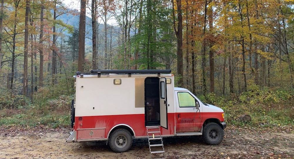 Vanessa Darius's Van Renovated From an Ambulance