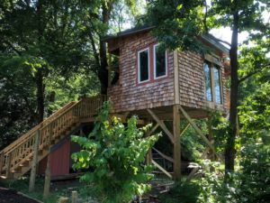 Tree House + Urban Farm Airbnb