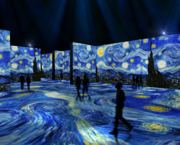 THE LUME Exhibit showcases Van Gogh's Starry Night