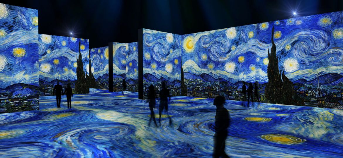 THE LUME Exhibit showcases Van Gogh's Starry Night