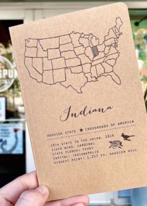 Indiana Notebook from Homespun: Modern Handmade