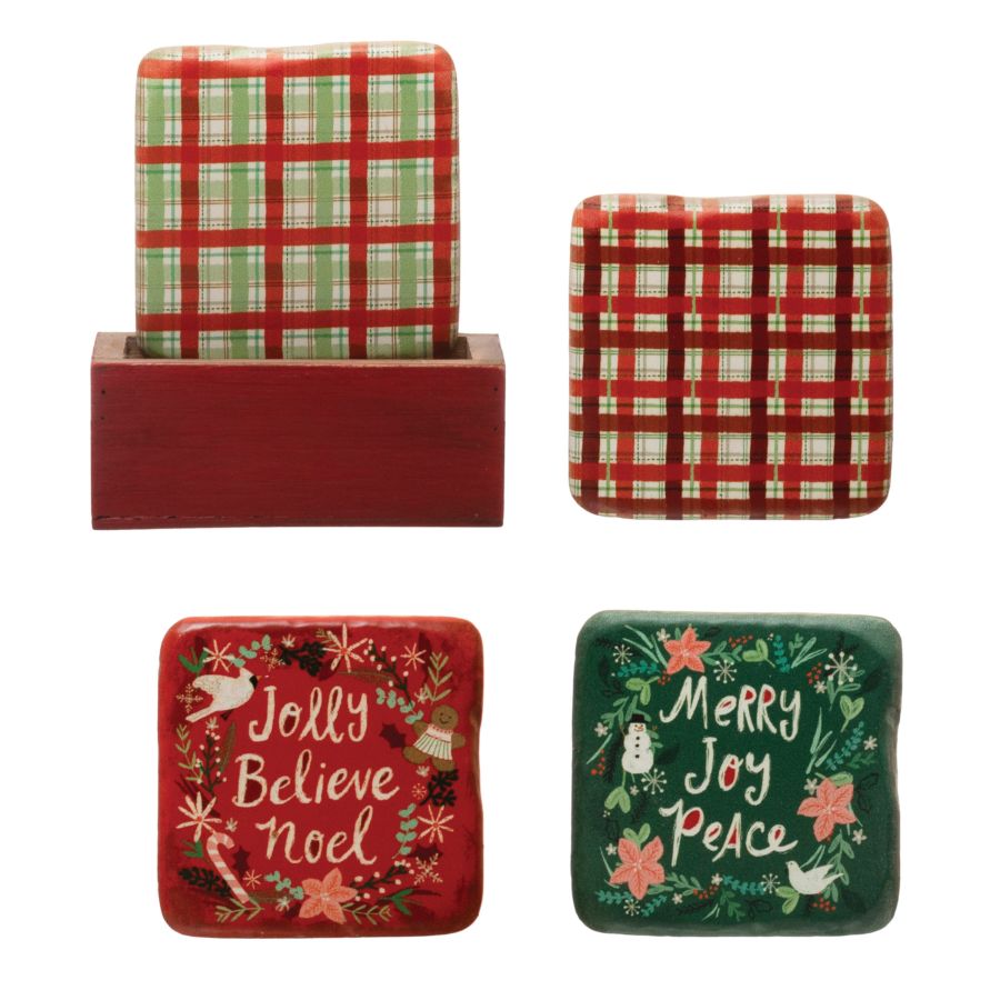 Resin Coaster Set from Be the Boutique
