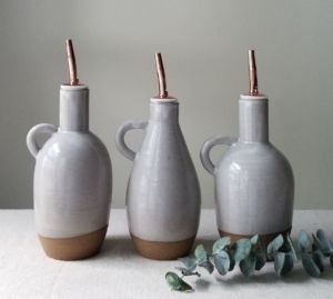 Three olive oil pouring bottles from A Question of Eagles