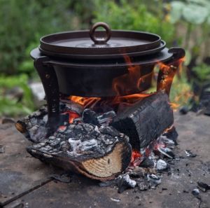 This is a Dutch oven by Netherton Foundry from Cooks for Cooks