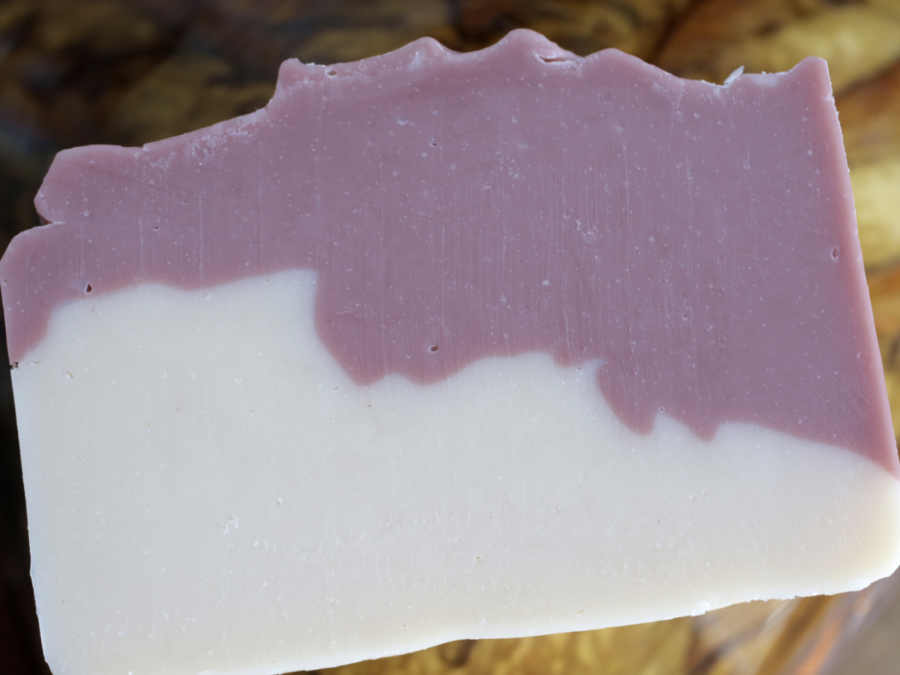 A photo of a bar of soap
