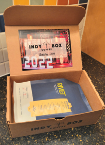 An Indy Coffee Box subscription box