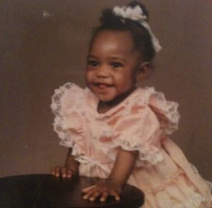 A baby photo of Jalysa King