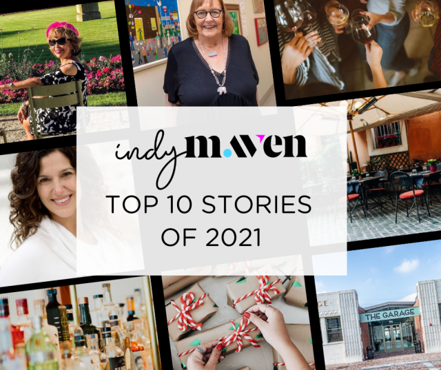 Indy Maven's Top 10 Stories of 2021 graphic