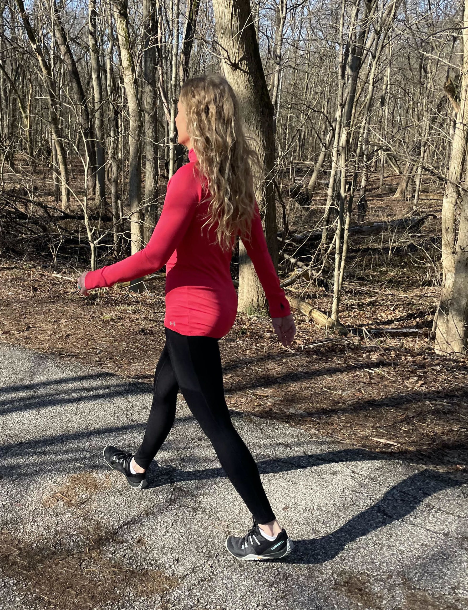 3 Abby Kurtz 3 A photo of Abby Kurtz walking