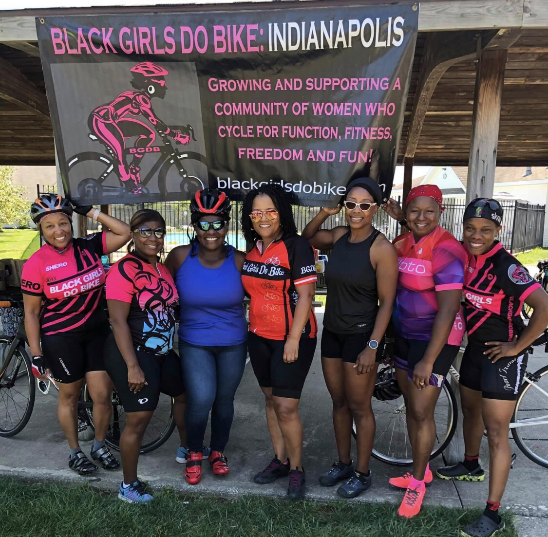 A bike ride from Black Girls Do Bike