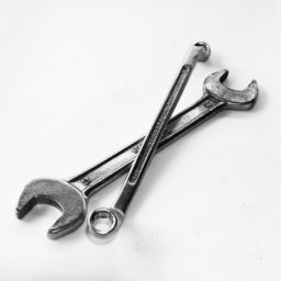 A photo of two home maintenance wrenches
