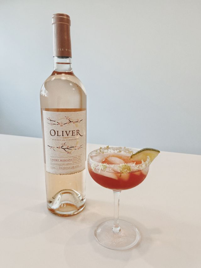 Oliver Winery's Cherry Lime Moscatorita