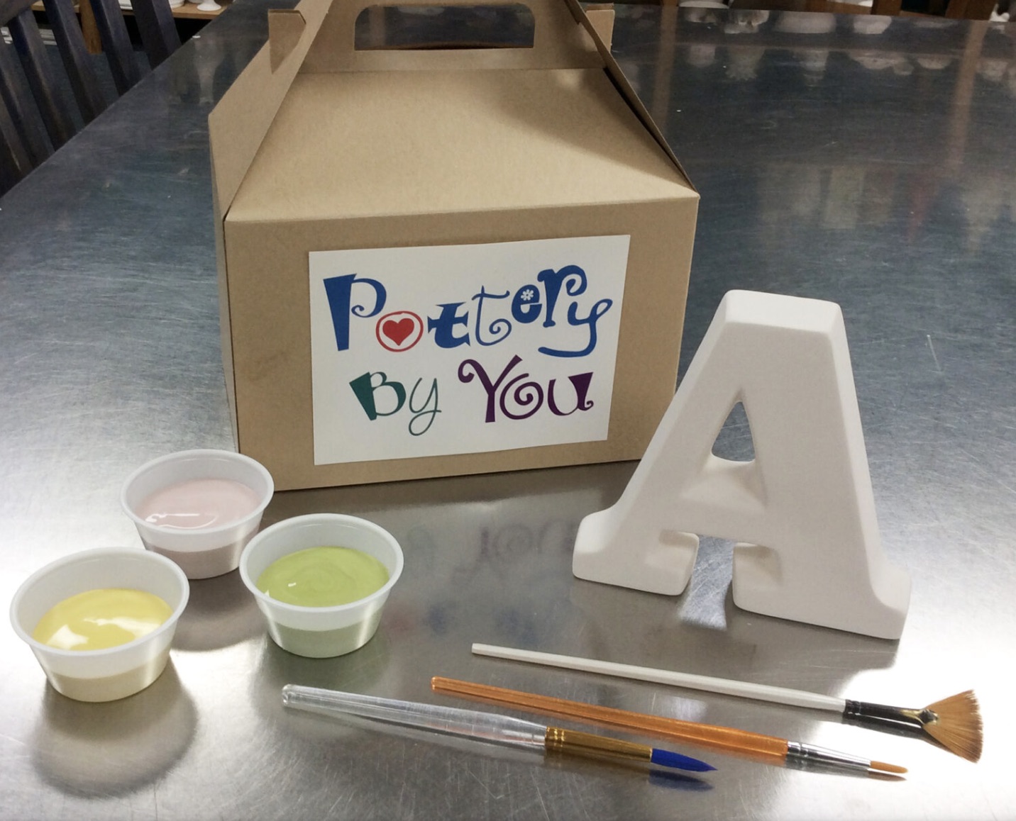 A Pottery by You Mother's Day painting kit