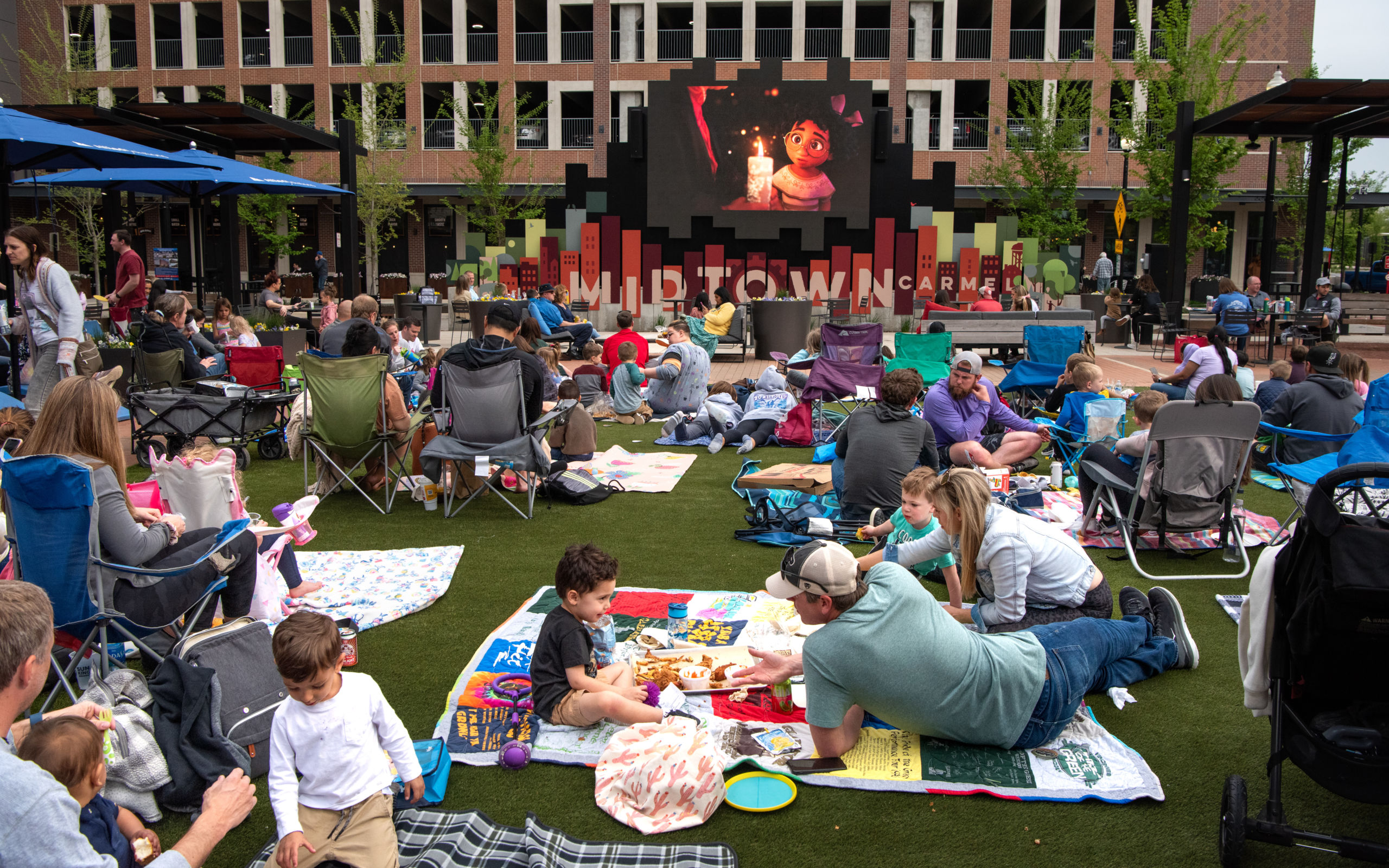 Midtown plaza movie screening for kids