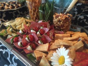 a charcuterie tray for entertaining