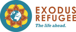 a photo of the Exodus Refugee Immigration Logo