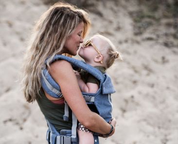 Featured Image Mom Daughter Kissing Bodily Autonomy and Consent