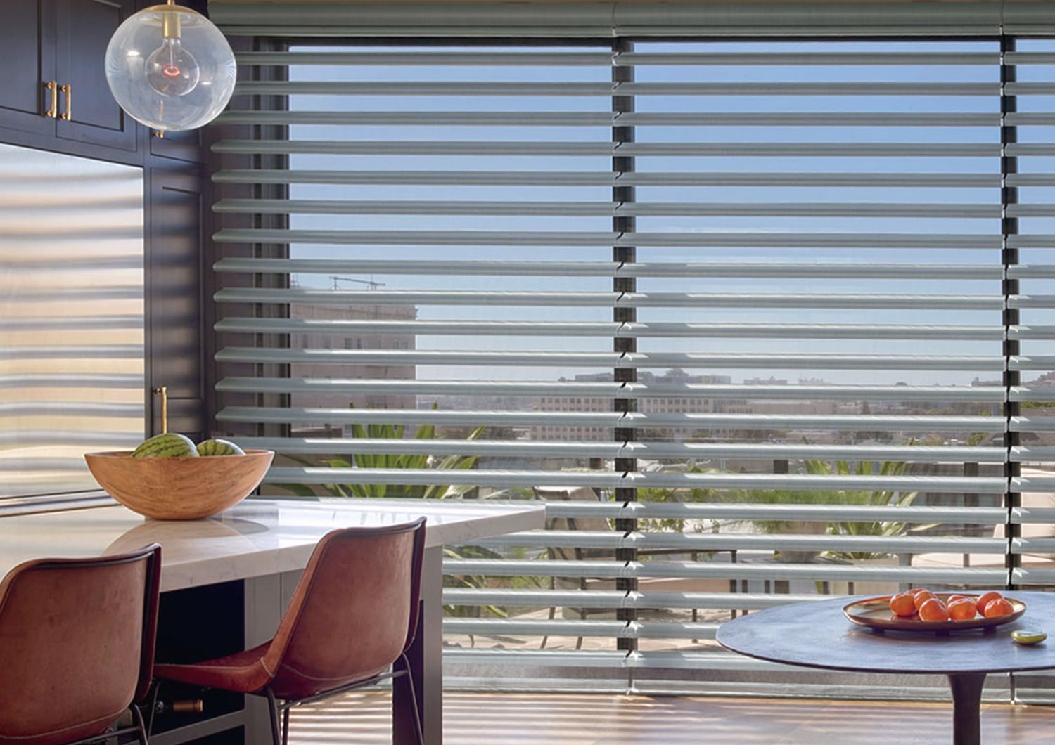 a picture of the hunter douglas pirouette window shades