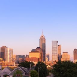 Indianapolis skyline Indy Maven Redfin blog article