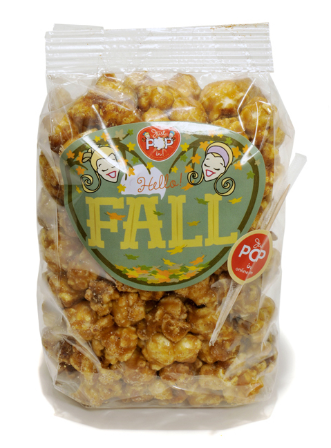 Hello Fall popcorn from Just Pop In!