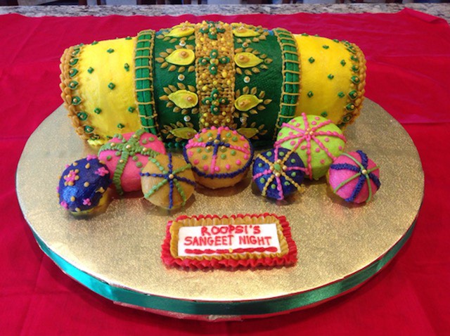 A cake made by Naleni Amarnath