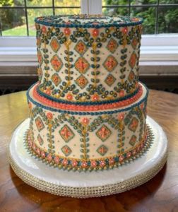 A cake by Naleni Amarnath