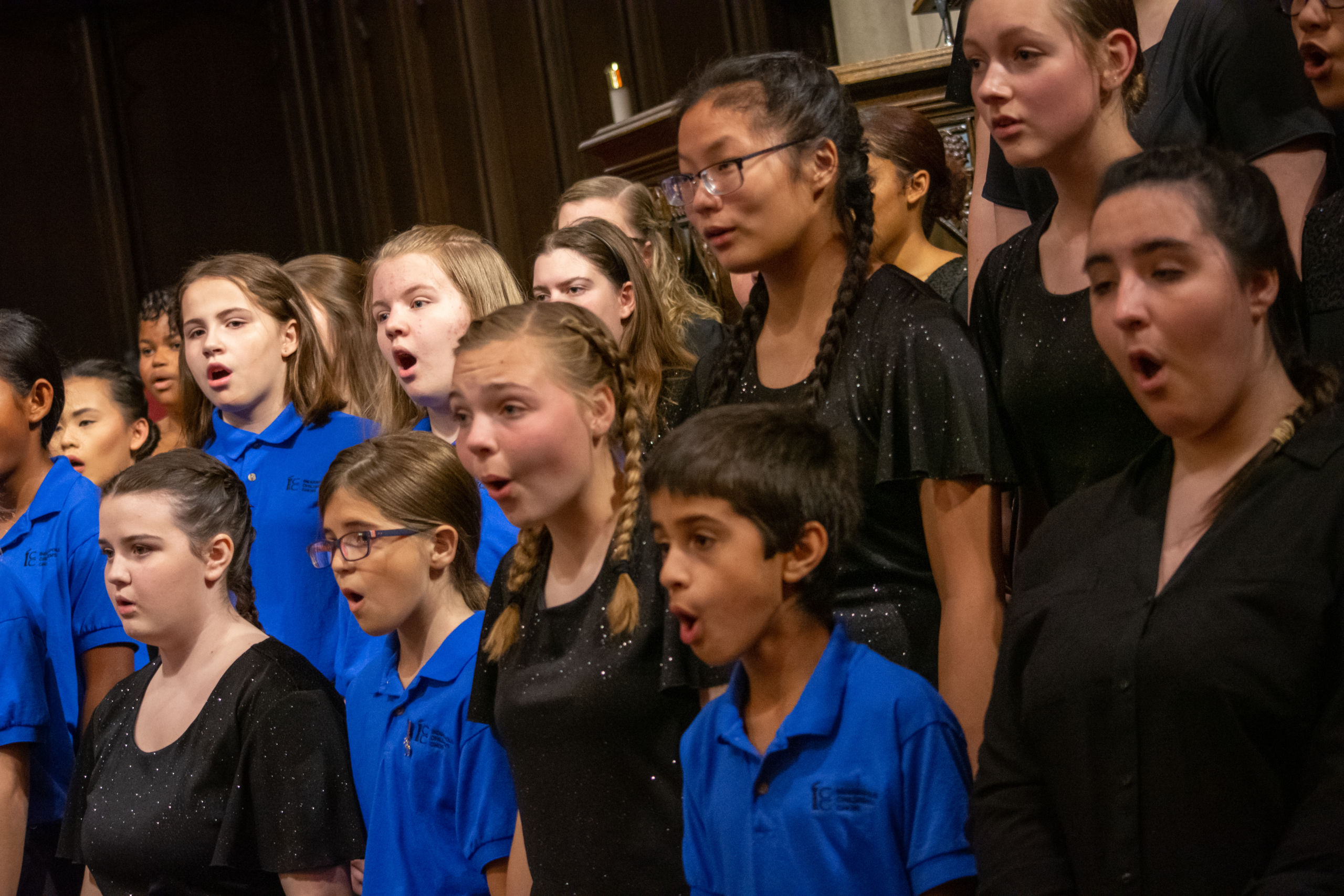 Members of the Indianapolis Children's Choir