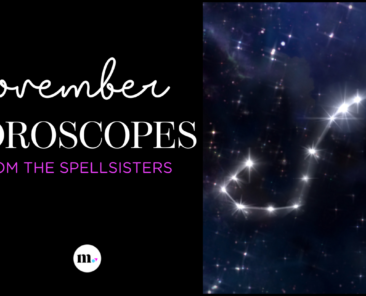 Featured Image November Horoscope with Scorpio constellation