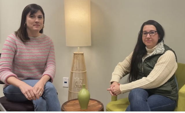 Leslie Bailey and Ashley Butler discussing perfectionism and prioritizing yourself