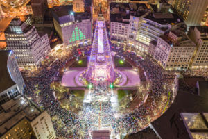 Monument Circle of Lights