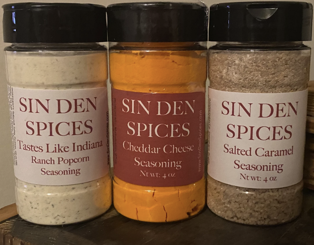 Sin Den Spices BBQ seasoning pack