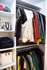 Organized closet 