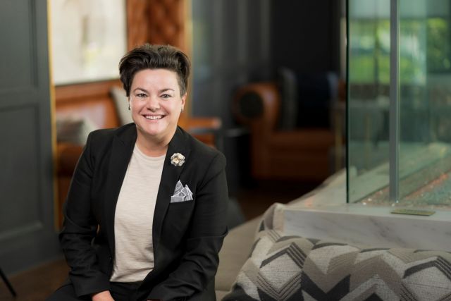 Leanna Chroman smiling at the camera