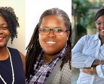 Collage of Cynthia Randol (left), Von Watts (middle), and Keia Walker (right)