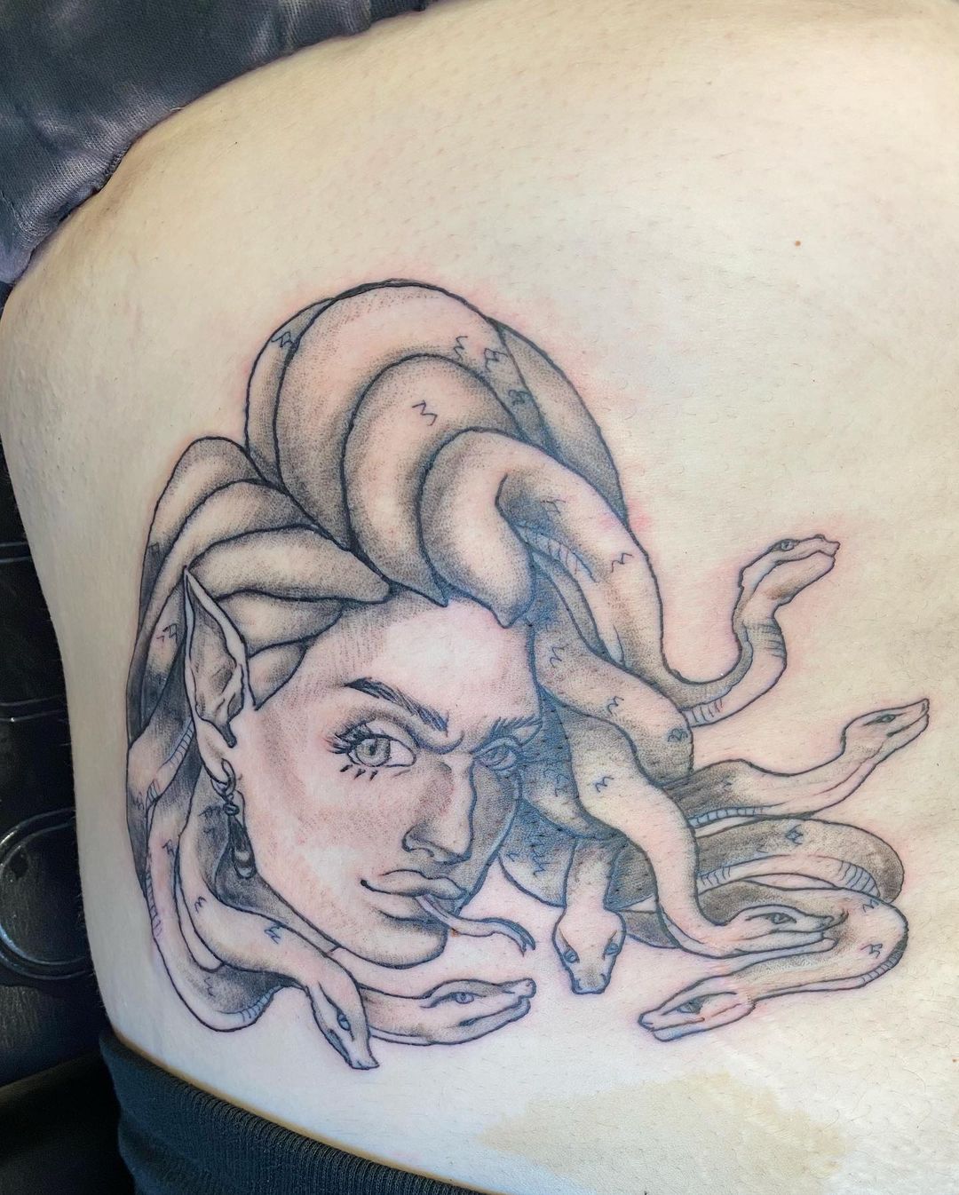 Medusa tattoo bby Haley Dillon