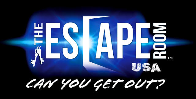 The Escape Room USA blue logo