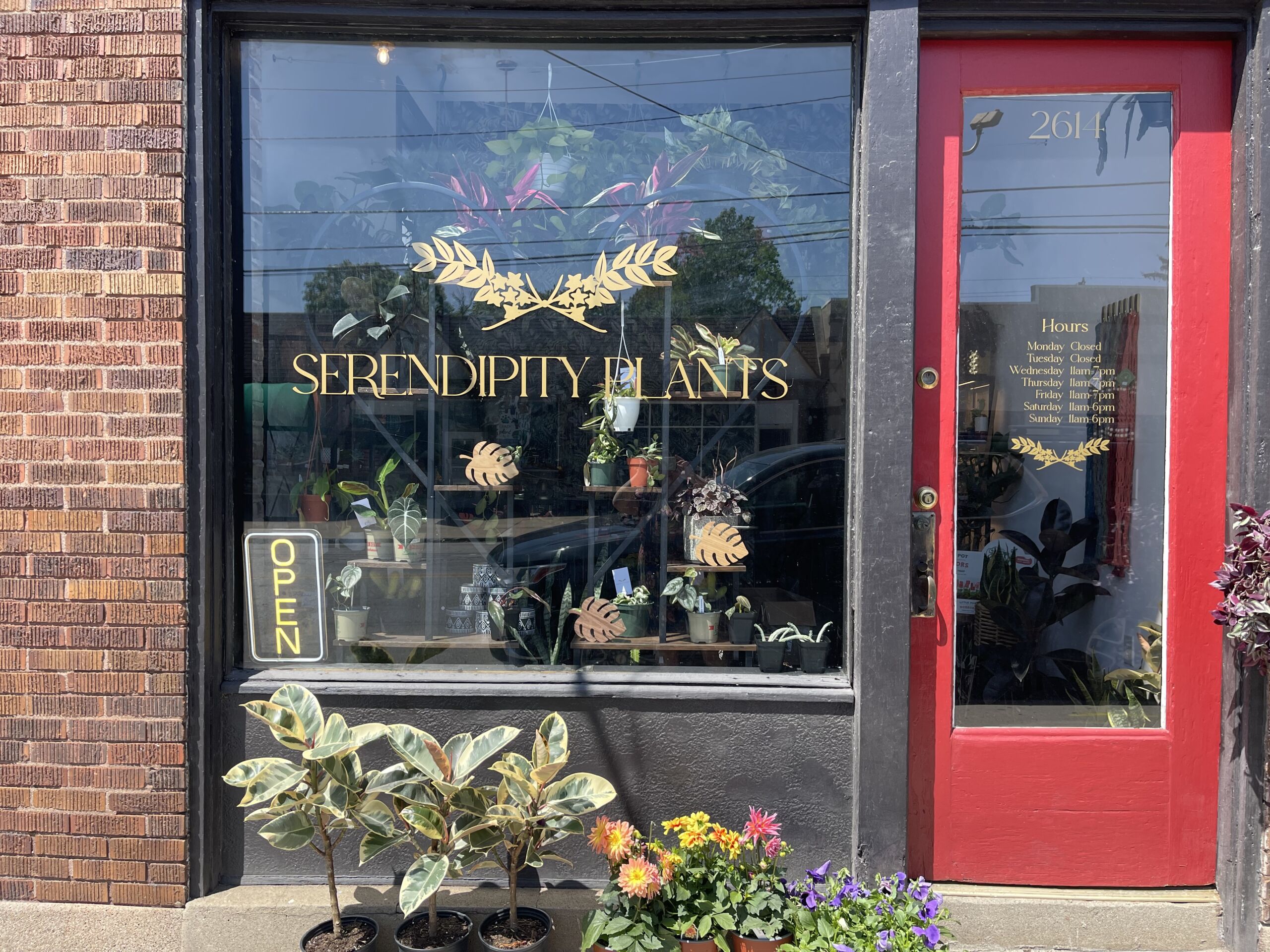 Exterior of Serenity Plants.