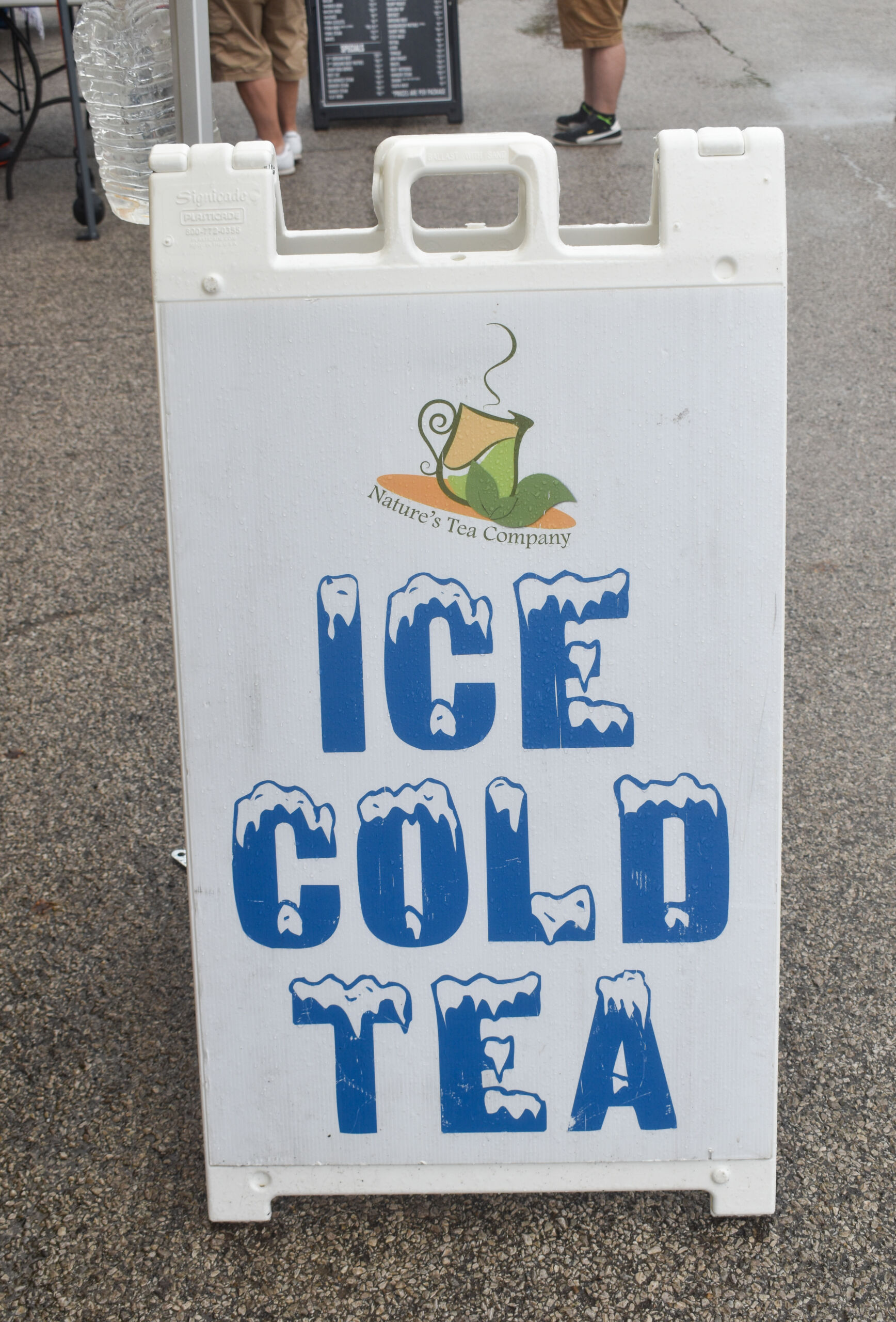 Ice Cold Tea Sign