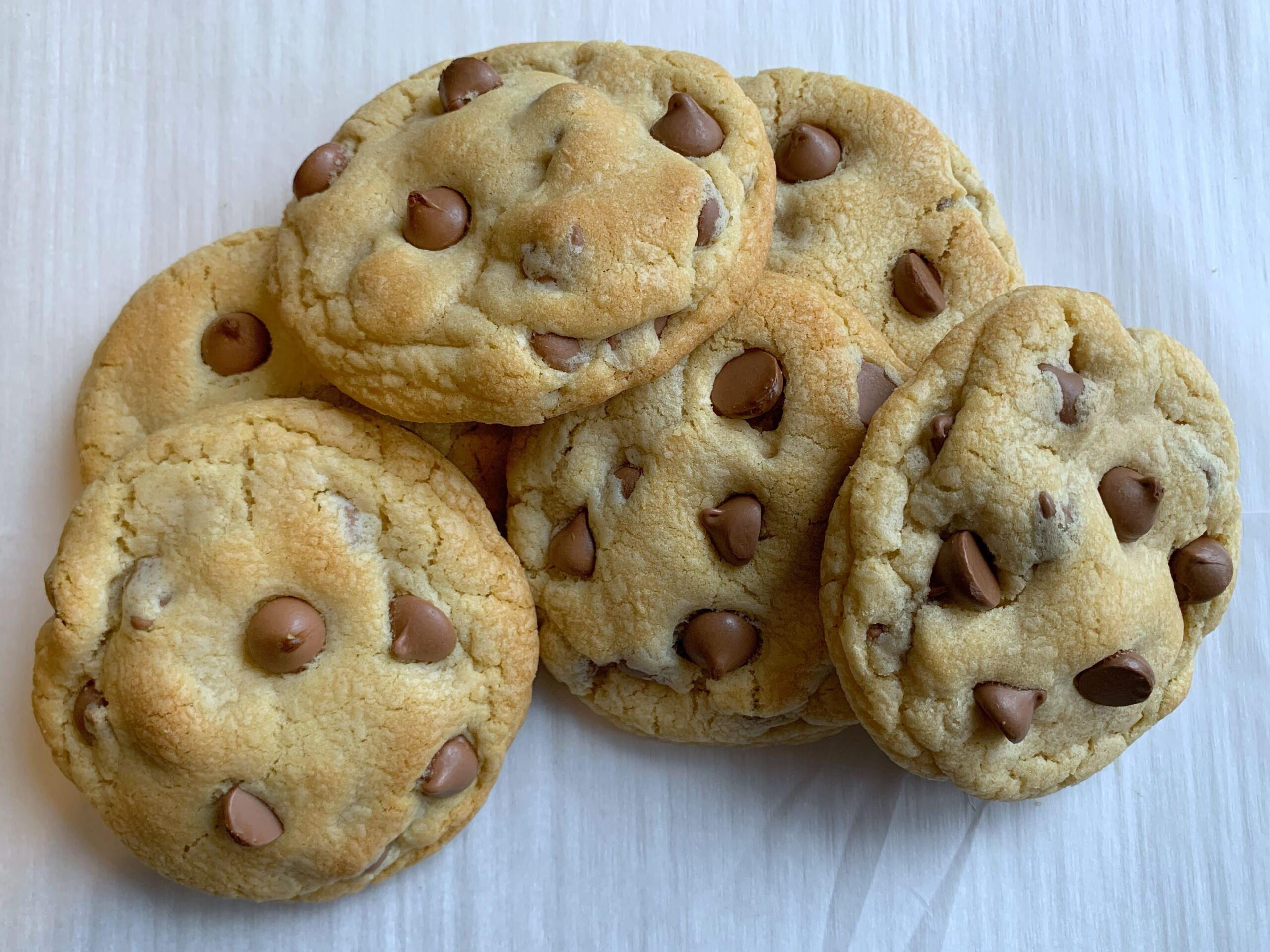 Chocolate Chip cookie pile