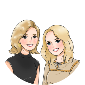 Animated illustration of Kristin (L) and Andee (R)