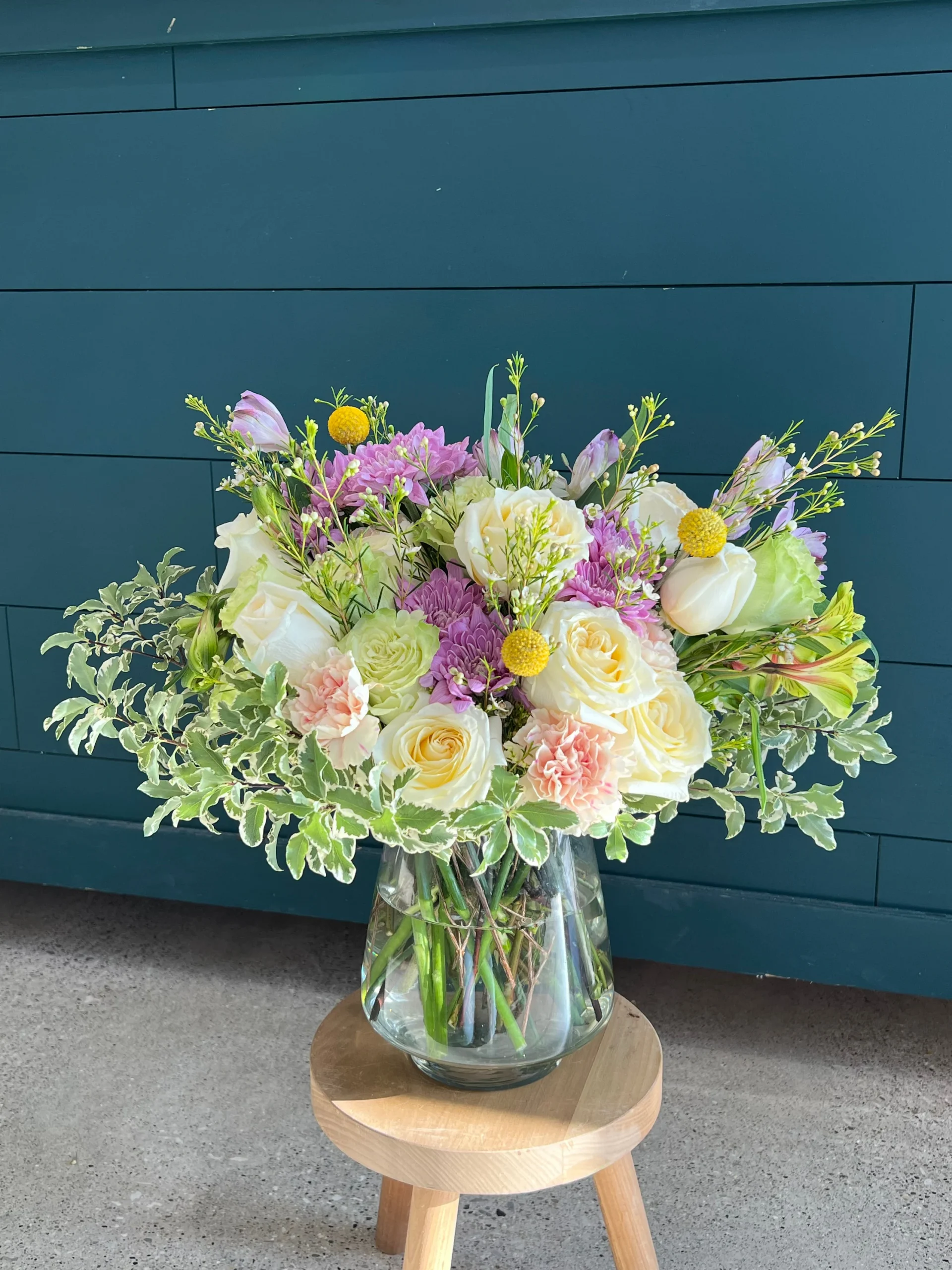 A flower arrangement from Flower Boy.