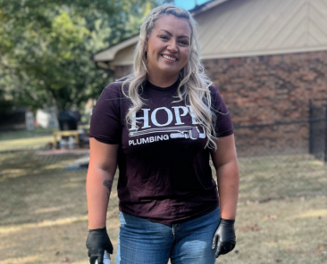 Ashleigh - Hope Plumbing.